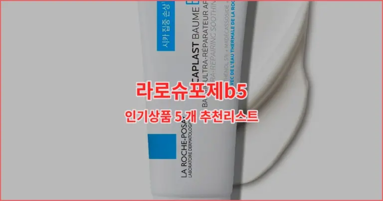 라로슈포제b5 인기상품 5 개 추천리스트